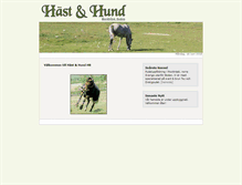 Tablet Screenshot of hasthund.com